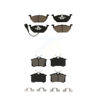 Kit de plaquettes de frein en céramique avant et arrière, pour Volkswagen Jetta Golf City Beetle