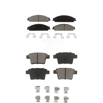 Kit de plaquettes de frein en céramique avant et arrière, pour Ford Five Hundred Freestyle Taurus X Sabl