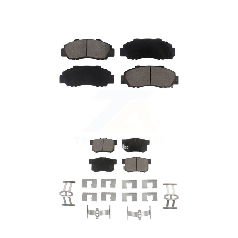 Kit de plaquettes de frein en céramique avant et arrière, pour Honda Accord Acura Prelude Integra Odysse