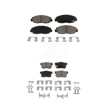 Kit de plaquettes de frein en céramique avant et arrière, pour Honda Civic Accord Acura EL KCX-100175