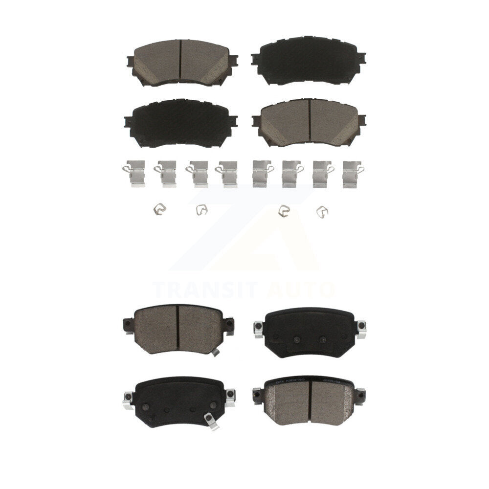 Kit de plaquettes de frein en céramique avant et arrière pour Mazda 6 KCX-100179