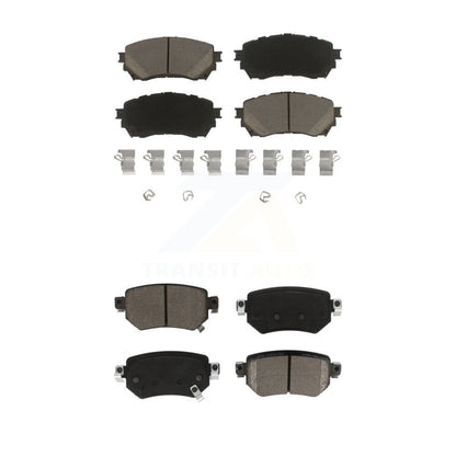 Kit de plaquettes de frein en céramique avant et arrière pour Mazda 6 KCX-100179