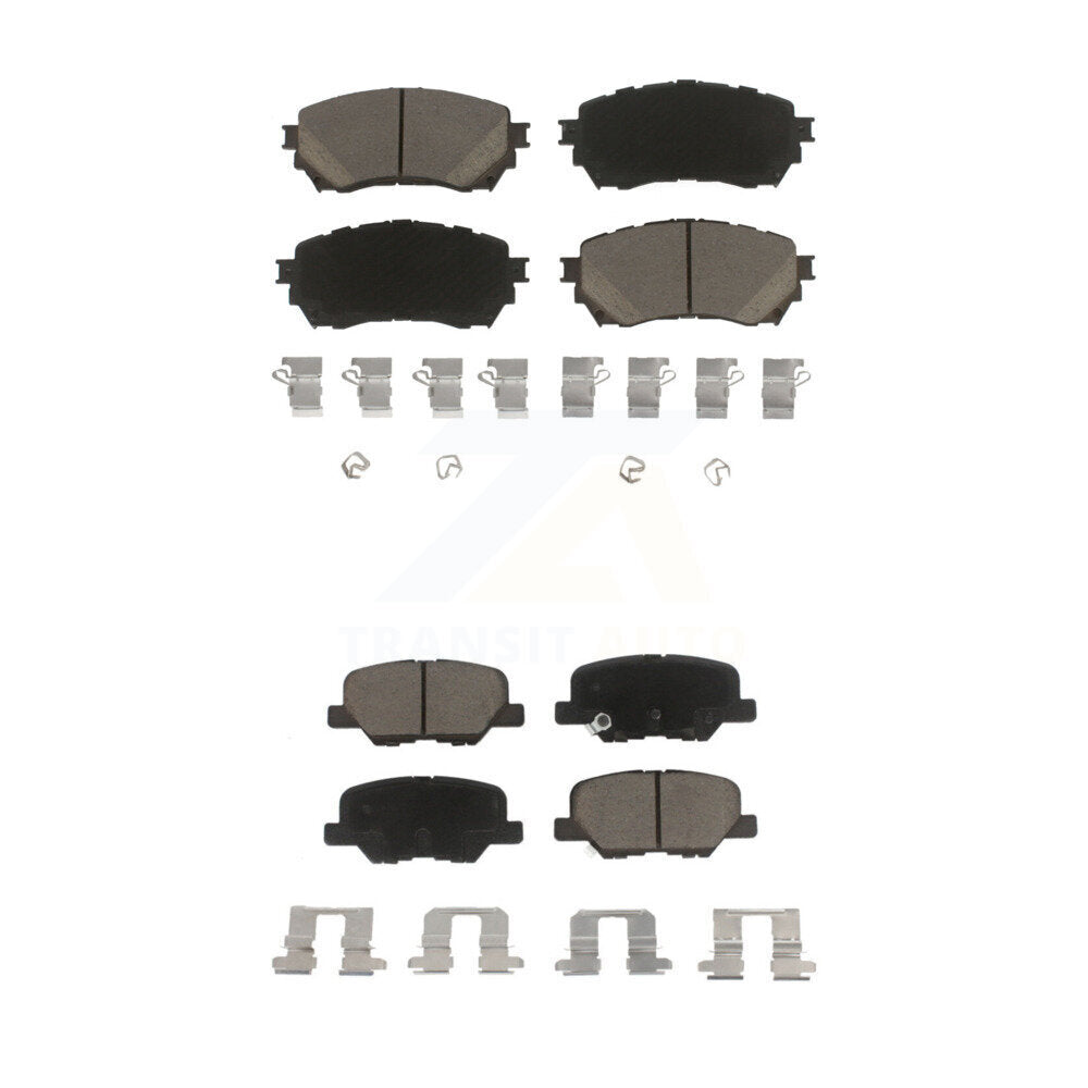 Kit de plaquettes de frein en céramique avant et arrière pour Mazda 6 KCX-100180