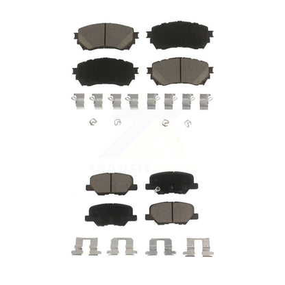 Kit de plaquettes de frein en céramique avant et arrière pour Mazda 6 KCX-100180