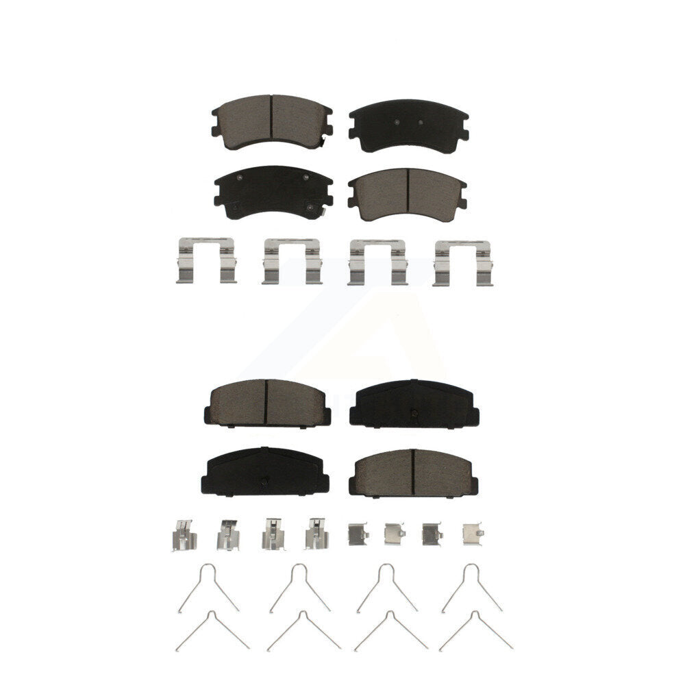 Kit de plaquettes de frein en céramique avant et arrière, pour Mazda 6 2003 – 2005 KCX-100184