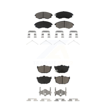 Kit de plaquettes de frein en céramique avant et arrière, pour Hyundai Elantra Tiburon KCX-100187