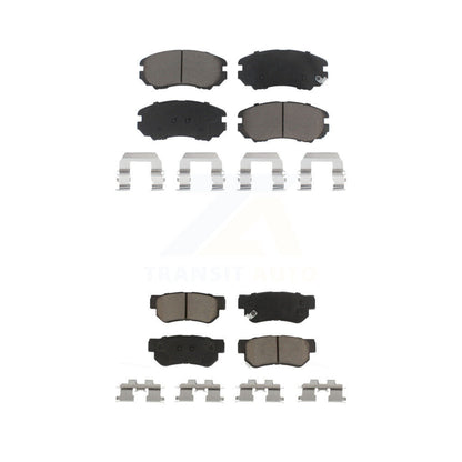 Kit de plaquettes de frein en céramique avant et arrière, pour Hyundai Elantra Tucson Kia Sonata Sportag