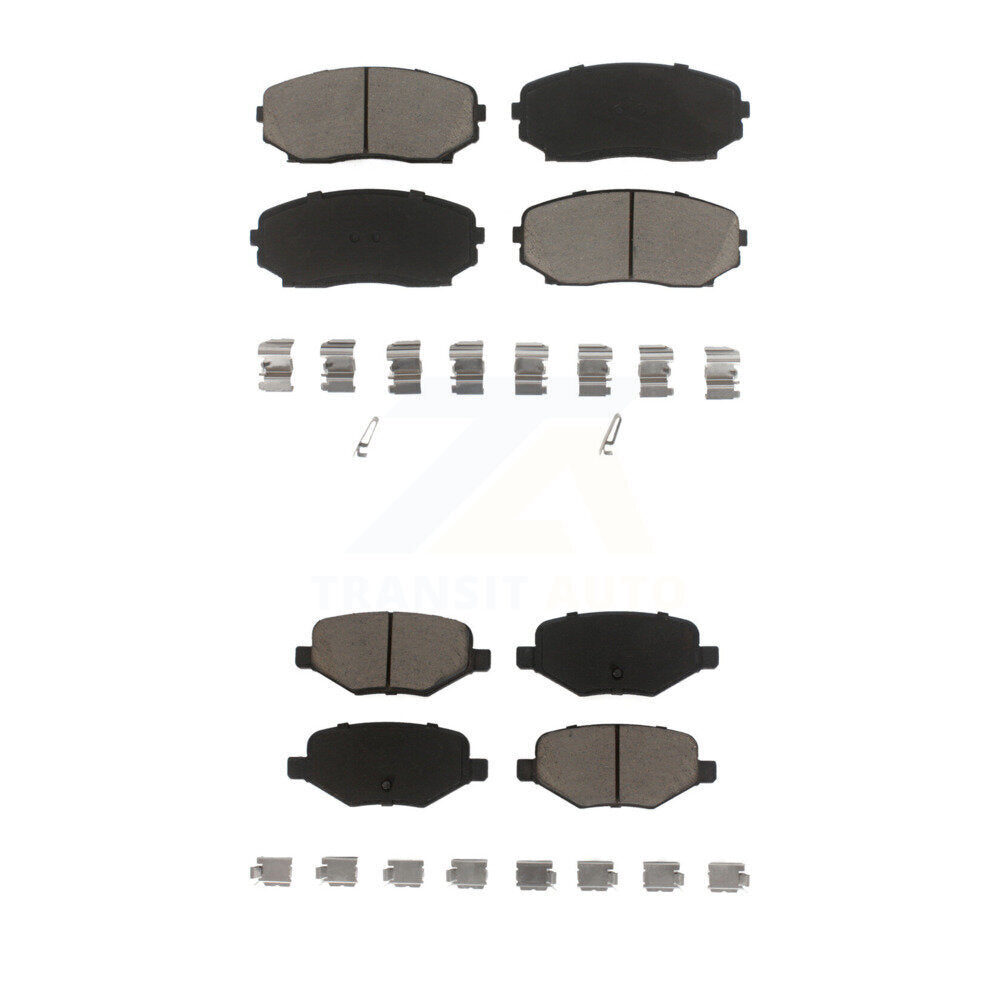 Kit de plaquettes de frein en céramique avant et arrière, pour Ford Edge Lincoln MKX KCX-100192