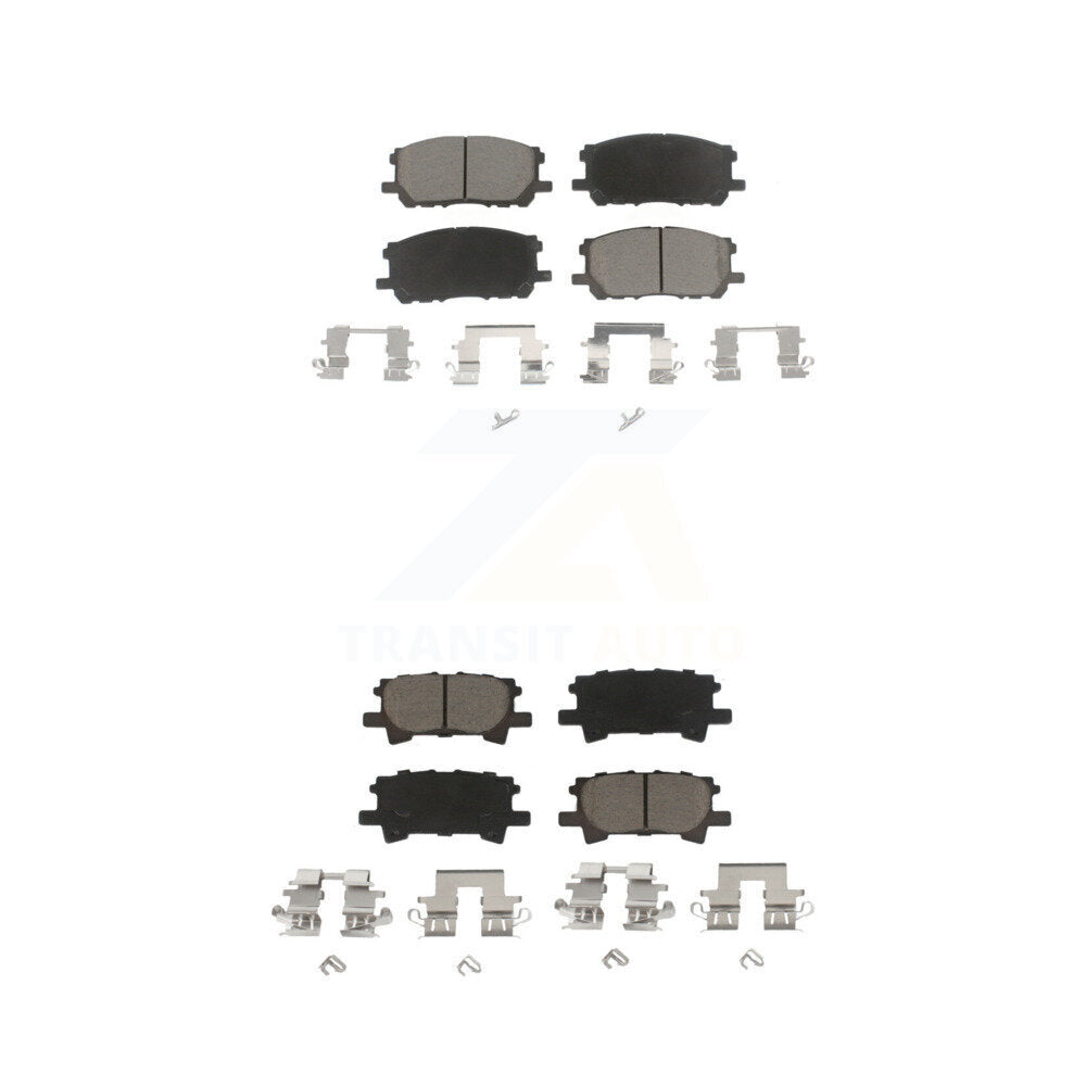 Kit de plaquettes de frein en céramique avant et arrière, pour Lexus RX350 RX330 Toyota Highlander RX400