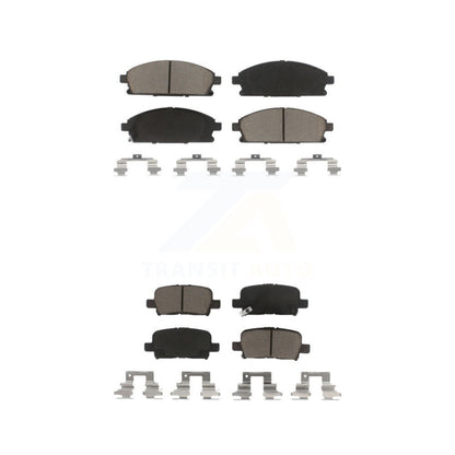 Kit de plaquettes de frein en céramique avant et arrière pour Acura MDX 2003-2006 KCX-100198