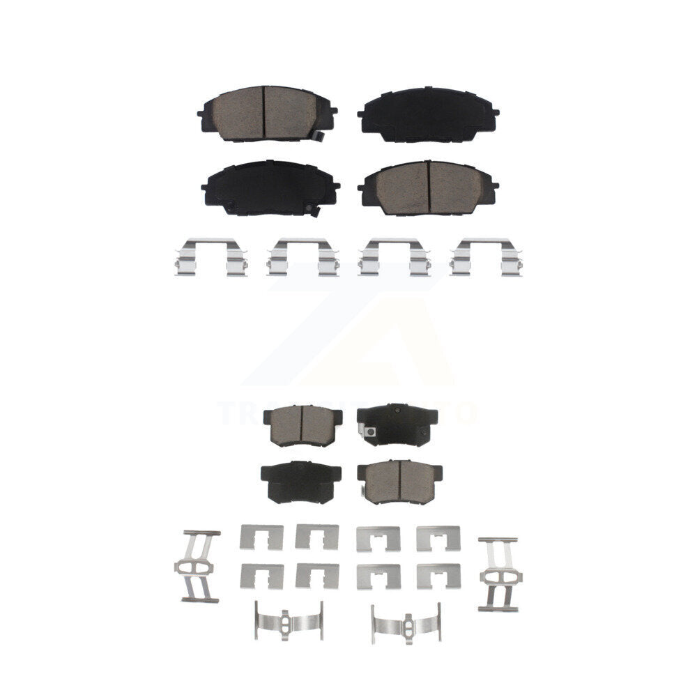 Kit de plaquettes de frein en céramique avant et arrière, pour Honda Civic Acura CSX RSX S2000 KCX-10020