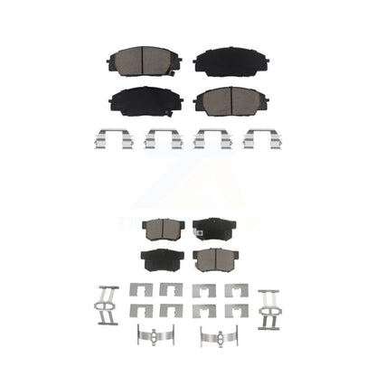 Kit de plaquettes de frein en céramique avant et arrière, pour Honda Civic Acura CSX RSX S2000 KCX-10020