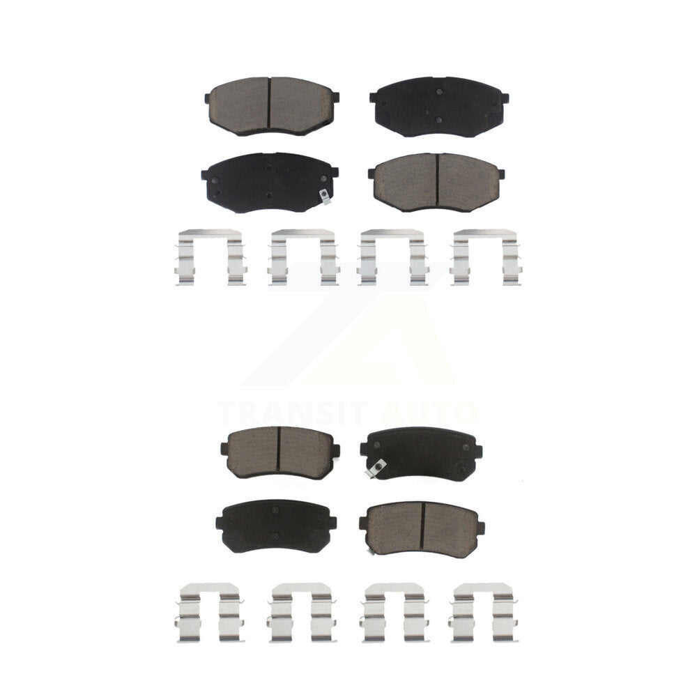 Kit de plaquettes de frein en céramique avant et arrière, pour Hyundai Tucson Kia Sportage FWD KCX-10020