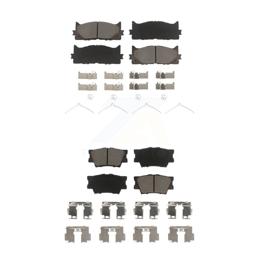 Kit de plaquettes de frein en céramique avant et arrière, pour Toyota Camry Lexus ES350 Avalon ES300h