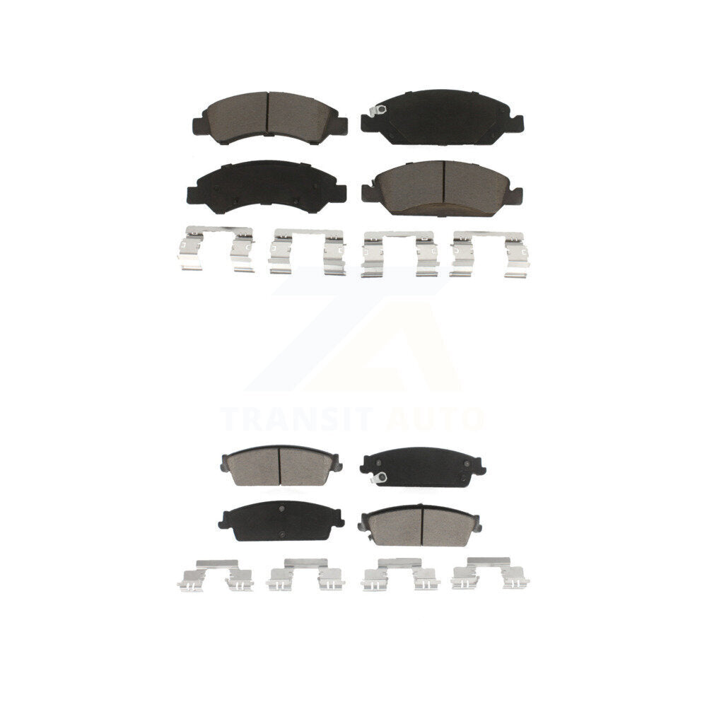 Kit de plaquettes de frein en céramique avant et arrière, pour Chevrolet GMC Sierra 1500 Silverado Tahoe