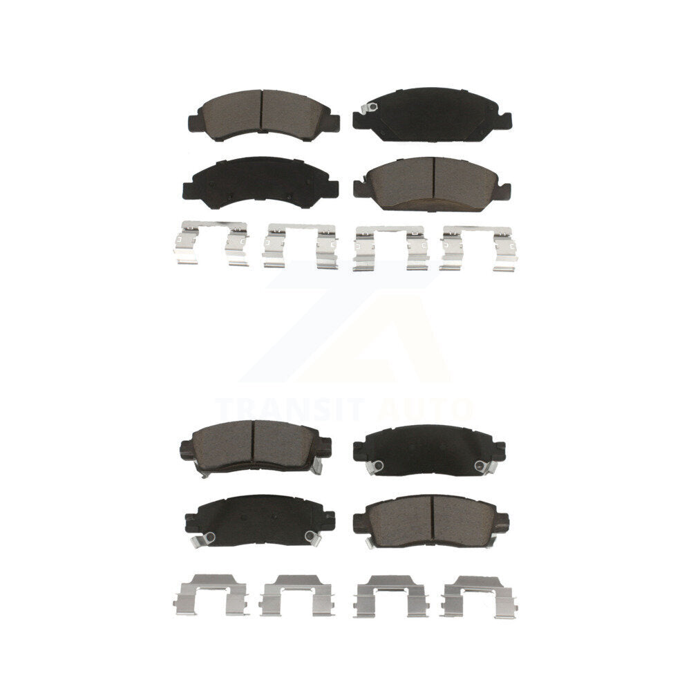 Kit de plaquettes de frein en céramique avant et arrière, pour Cadillac XTS KCX-100217
