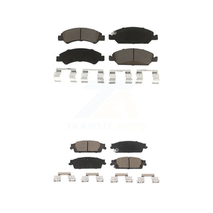 Kit de plaquettes de frein en céramique avant et arrière, pour GMC Chevrolet Sierra 1500 Silverado Tahoe