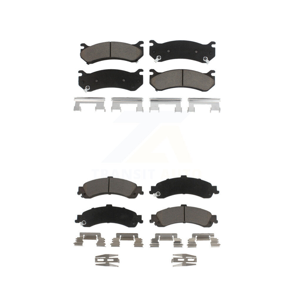 Kit de plaquettes de frein en céramique avant et arrière, pour Chevrolet GMC Silverado 1500 Sierra Yukon