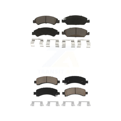 Kit de plaquettes de frein en céramique avant et arrière, pour Chevrolet Express 2009 GMC Savan 2014, 1500