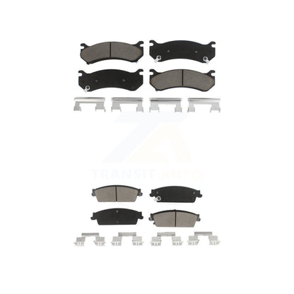 Kit de plaquettes de frein en céramique avant et arrière, pour freins arrière à disque Chevrolet Silverado 1500