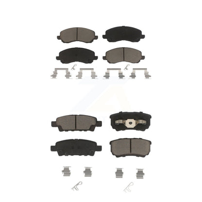 Kit de plaquettes de frein en céramique avant et arrière, pour Jeep Patriot Mitsubishi Lancer Dodge 200