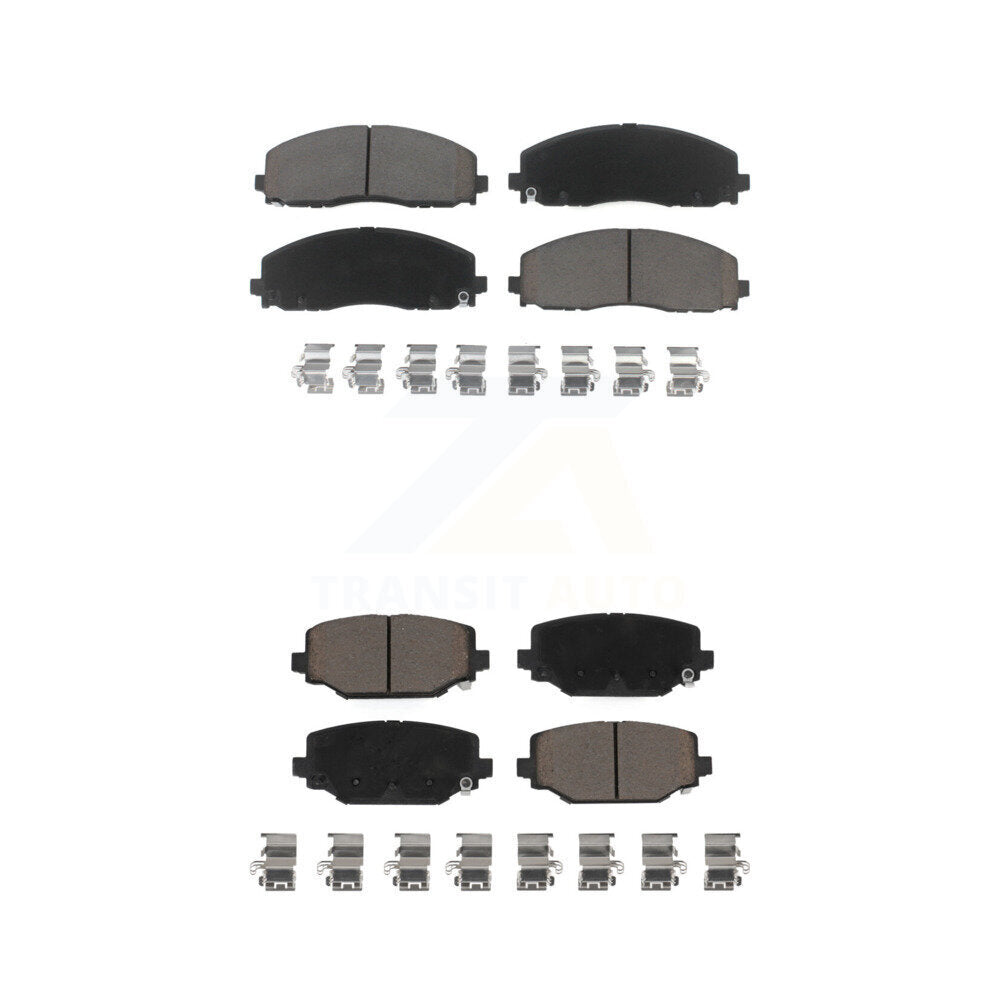 Kit de plaquettes de frein en céramique avant et arrière, pour Dodge Grand Caravan Journey Chrysler Town