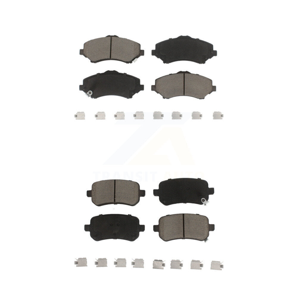 Kit de plaquettes de frein en céramique avant et arrière, pour Dodge Grand Caravan Journey Chrysler Town