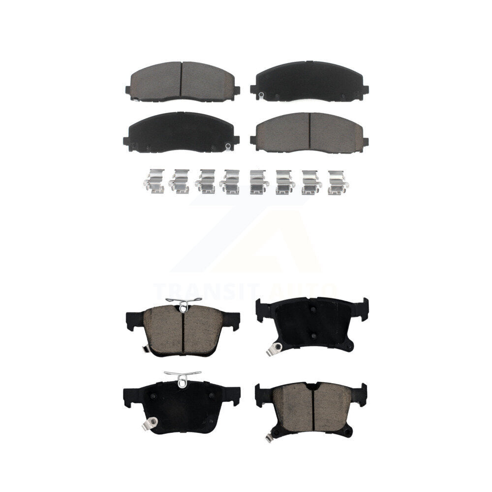 Kit de plaquettes de frein en céramique avant et arrière, pour Chrysler Pacifica Grand Caravan Voyager