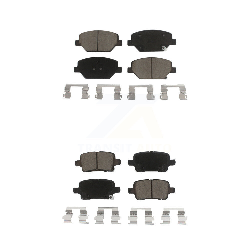 Kit de plaquettes de frein en céramique avant et arrière, pour Chevrolet Equinox GMC Terrain Buick Regal