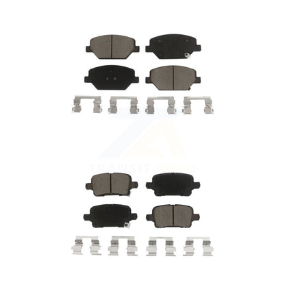 Kit de plaquettes de frein en céramique avant et arrière, pour Chevrolet Equinox GMC Terrain Buick Regal