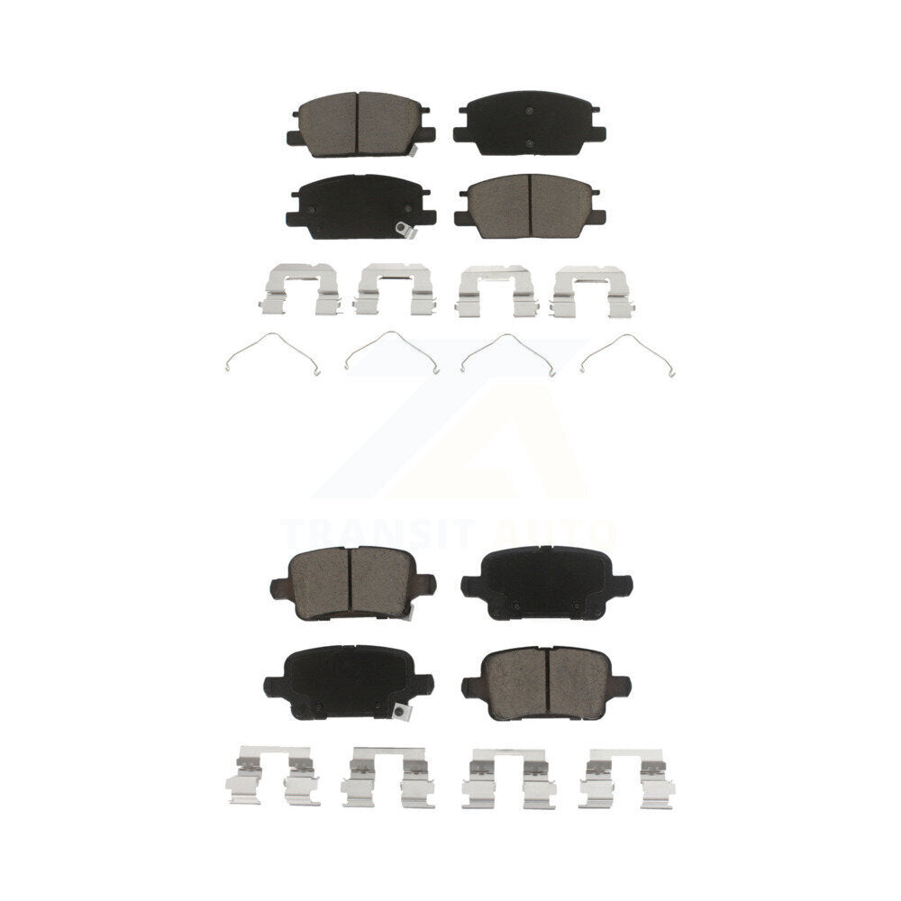 Kit de plaquettes de frein en céramique avant et arrière, pour Chevrolet Equinox GMC Terrain Malibu Buic
