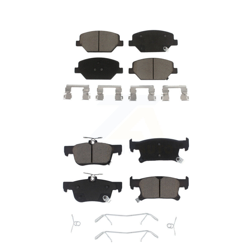 Kit de plaquettes de frein en céramique avant et arrière, pour Buick Envision KCX-100239