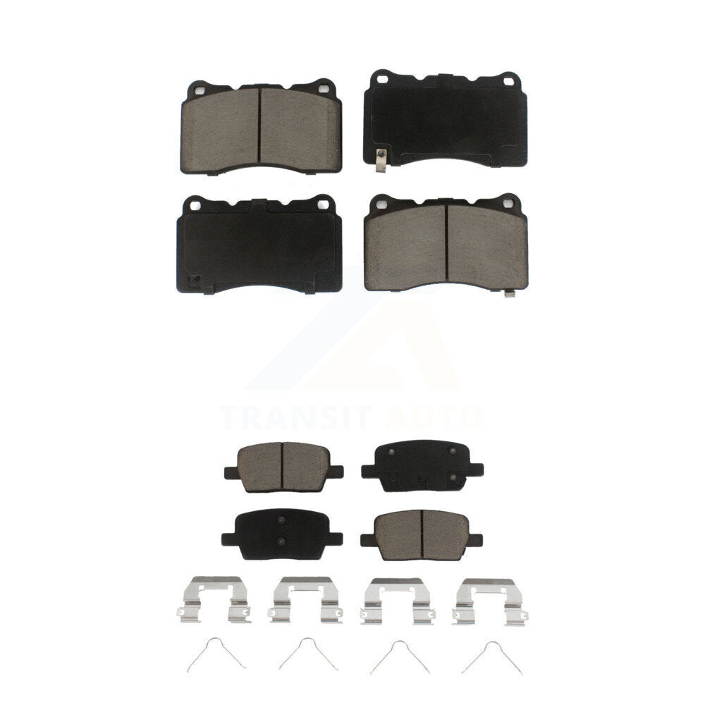 Kit de plaquettes de frein en céramique avant et arrière, pour Chevrolet Camaro Cadillac CT6 KCX-100242