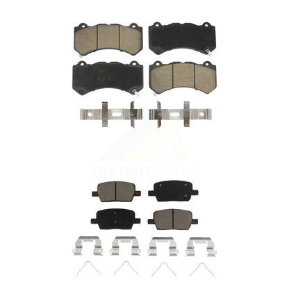 Kit de plaquettes de frein en céramique avant et arrière, pour Chevrolet Camaro KCX-100243
