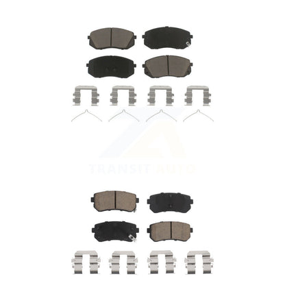 Kit de plaquettes de frein en céramique avant et arrière, pour Kia Optima Hyundai Sonata KCX-100247