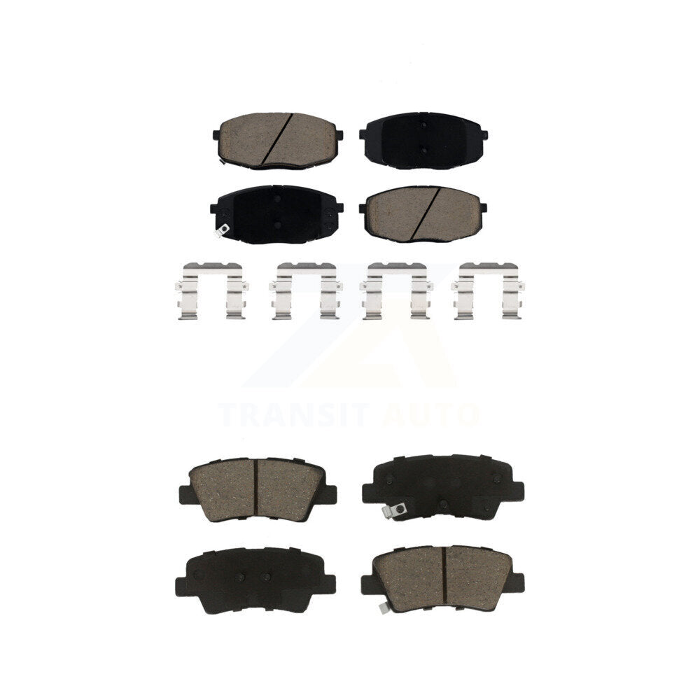 Kit de plaquettes de frein en céramique avant et arrière, pour Kia Hyundai Kona Forte Soul Elantra GT