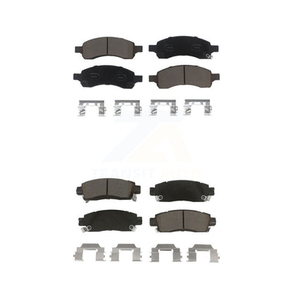 Kit de plaquettes de frein en céramique avant et arrière, pour Chevrolet Trailblazer GMC Envoy XL EXT Saa