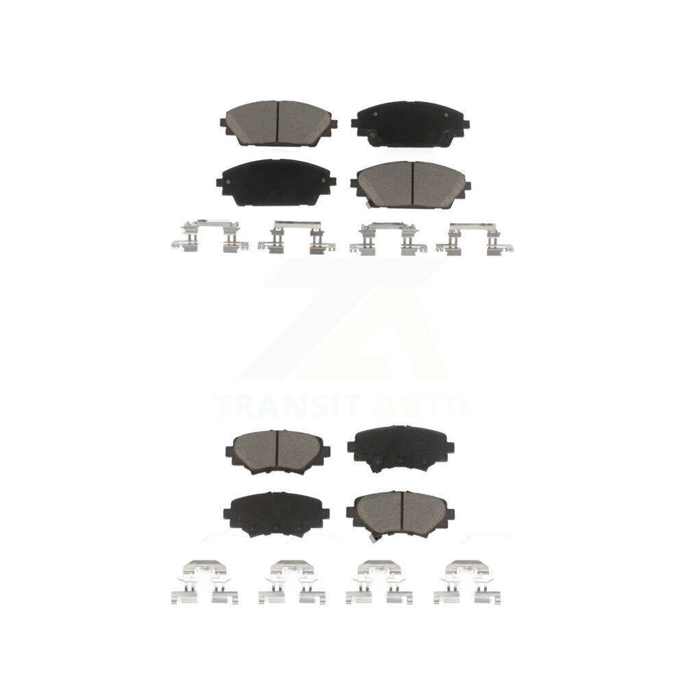 Kit de plaquettes de frein en céramique avant et arrière, pour Mazda 3 Sport KCX-100253