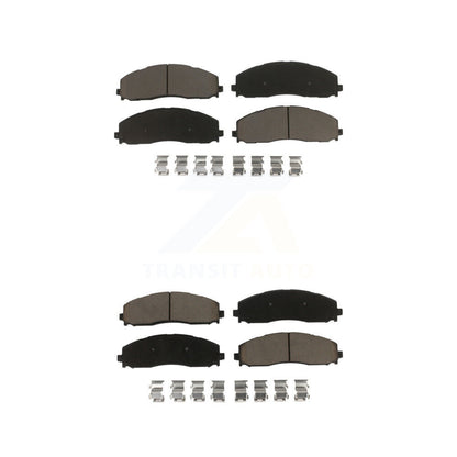 Kit de plaquettes de frein en céramique avant et arrière, pour Ford F-350 Super Duty F-250 F-450