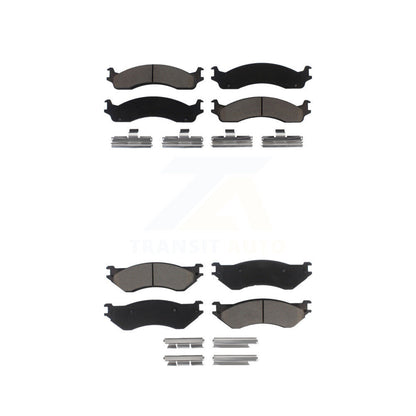 Kit de plaquettes de frein en céramique avant et arrière, pour Dodge Ram 2001 2002 2500 3500 KCX-100259