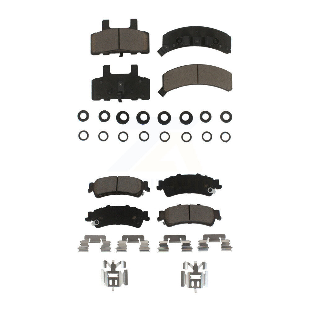 Kit de plaquettes de frein en céramique avant et arrière, pour GMC Yukon Cadillac 60 spécial KCX-100260