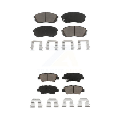 Kit de plaquettes de frein en céramique avant et arrière, pour Hyundai Sonata Kia Soul EV Cadenza