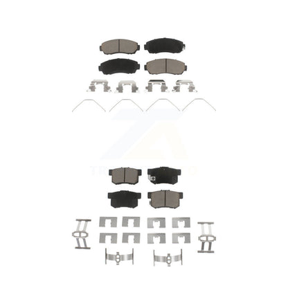Kit de plaquettes de frein en céramique avant et arrière, pour Honda Civic KCX-100269
