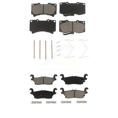 Kit de plaquettes de frein en céramique avant et arrière, pour Hummer H3 H3T KCX-100270