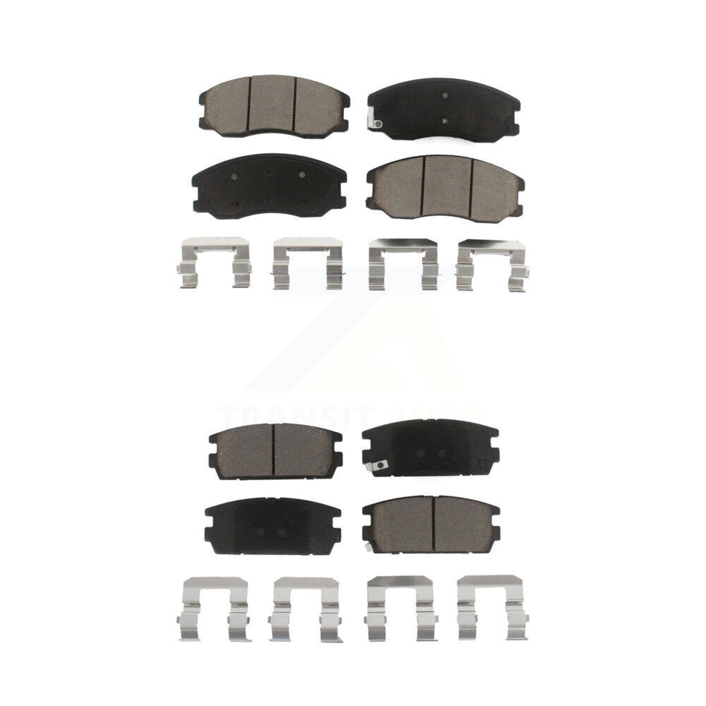 Kit de plaquettes de frein en céramique avant et arrière, pour Chevrolet Equinox Pontiac Torrent Saturn