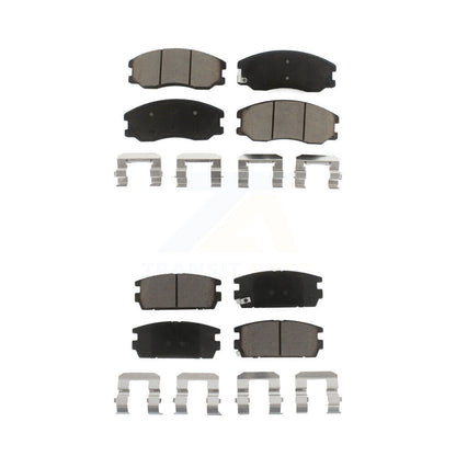 Kit de plaquettes de frein en céramique avant et arrière, pour Chevrolet Equinox Pontiac Torrent Saturn