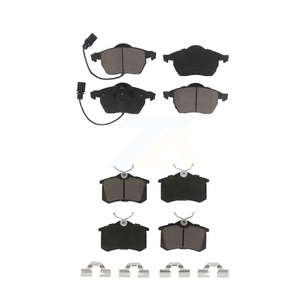 Kit de plaquettes de frein en céramique avant et arrière, pour Audi A4 Quattro A6 S4 KCX-100277