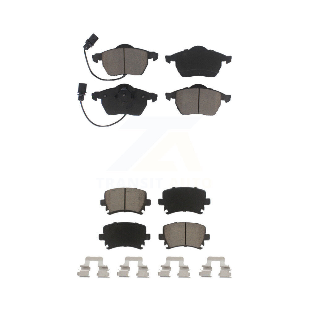 Kit de plaquettes de frein en céramique avant et arrière, pour Audi A4 Quattro 3,2l/2,0l KCX-100279