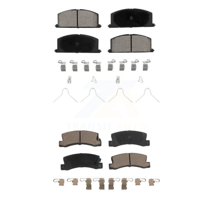 Kit de plaquettes de frein en céramique avant et arrière, pour Toyota Corolla Celica Geo Prizm Chevrolet