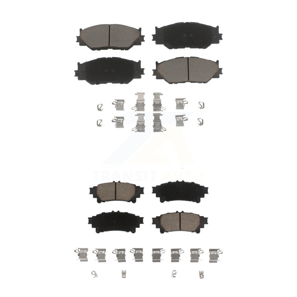 Kit de plaquettes de frein en céramique avant et arrière, pour Lexus IS250 2014 – 2015 avec emballage F Sport